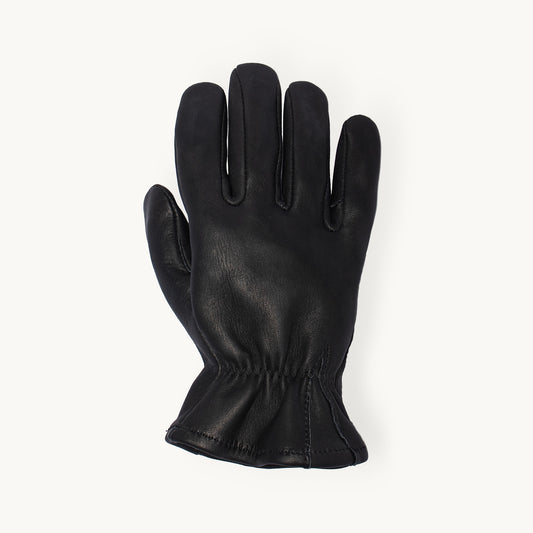 Medium Weight Unlined Deerskin Work Glove - Wing Thumb